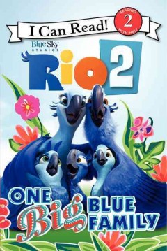 One big blue family Book cover