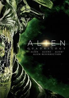 Alien quadrilogy. Alien, Aliens, Alien 3, Alien Resurrection  Cover Image