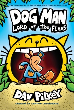 Dog Man 5 Lord of the fleas Book cover