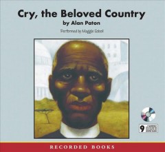 Cry, the beloved country  Cover Image