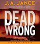 Go to record Dead wrong : a novel of suspense